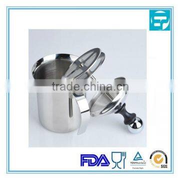 200ml stainless steel cappuccino milk frother