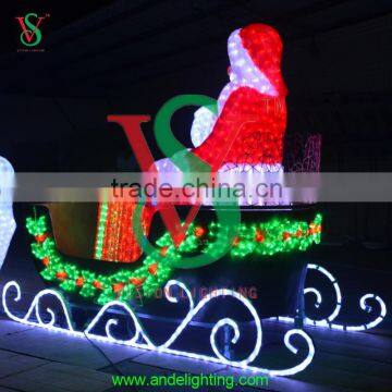 Large Christmas Reindeer Decorative Light for Shopping Mall Decoration