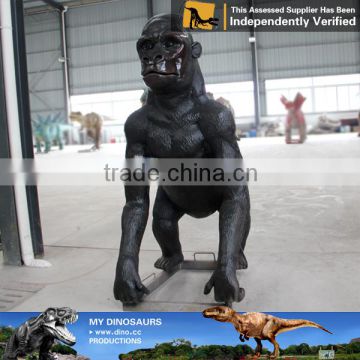 My-dino animatronic realistic gorilla sculpture