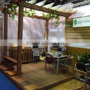 WPC landscape - Wood Plastic Composite Pergola