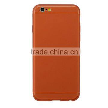 Soft 0.7mm Slim TPU case cover skin for iPhone 6 with 4.4'' screen red