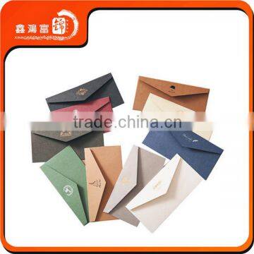 Gold Hot Stamping Luxury Paper Envelops for Gift Card photo-4