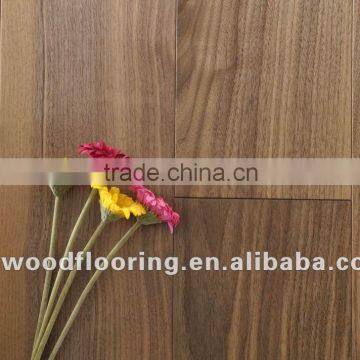 Natural smooth walnut multi-layer engineered wood flooring with oil finishing