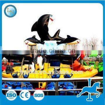 Amusement Playground Water Equipment! China Supplier Carnival Water Kids Shooting Games Shark Island Rides for Sale photo-6