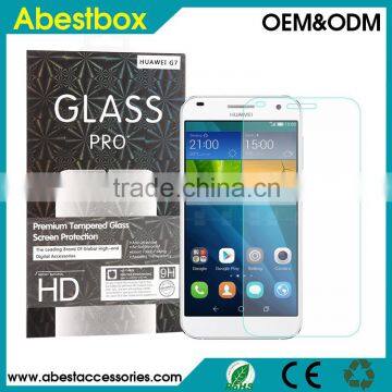 0.3mm Explosion-proof Tempered Glass Film for Huawei Ascend G7, Temper glass screen protector for Huawei G7