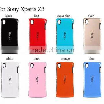 Smart accessories Iface mall case for Sony Z3, high quality case for Sony Z3