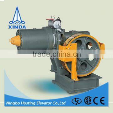 Magnet motor traction machine for elevator