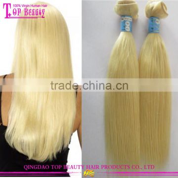 #613 blonde hair 8A grade straight hair 613 color weave human hair wholesale cheap blonde hair remy hair color 613