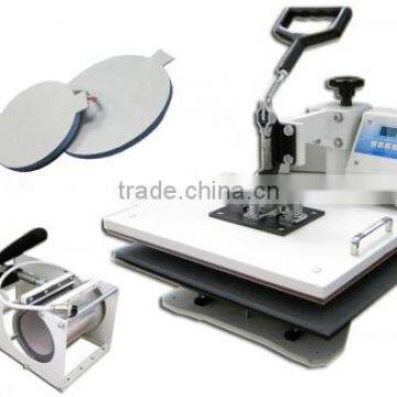 Great quality digital sublimation 4 in 1 heat transfer machine combo press for sale