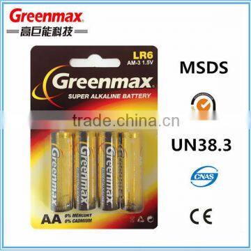 Alkaline Battery AA LR6 1.5V AAA Battery