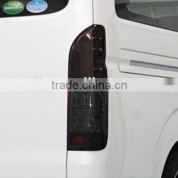 3pcs Smoked Tail Lamp Covers Exterior Trim Kit for Toyota Hiace 200 4th Regiusace Gen S-GL Accessories photo-3