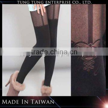 Taiwan Factory Garter Belt Style Ladies Pantyhose Tights