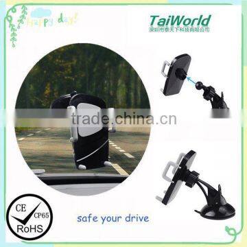 2016 Universal Newest Design 360 Degree Rotation Suction Cup Car Windshield Mobile Phone Holder