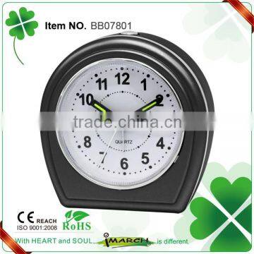 BB07801 analog travel alarm clock/selling well all over the world