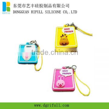 Fashion personalized design silicone luggage tag