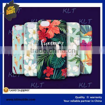 KLT- Hot sale custom printed flower pattern fragrant tpu phone case for iphone 6s