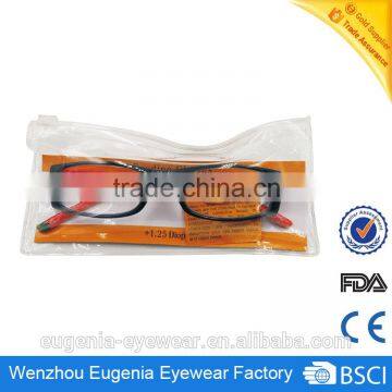 new brand good fashionable with package bag for reading glasses