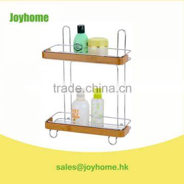 fast delivery bathroom accessories clothes storage wood bathroom rack