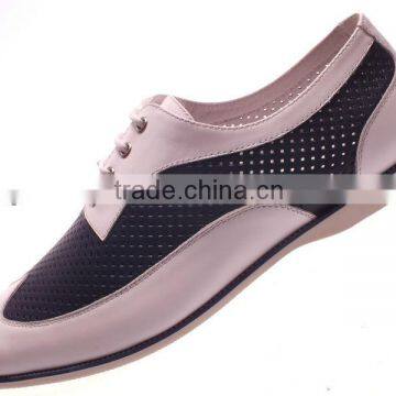 Fashion Men Casual Flat Leather Shoe With Lace 2014
