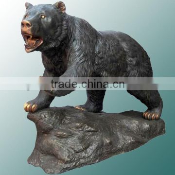 Large Bronze Life Size Bear Statues For Sale