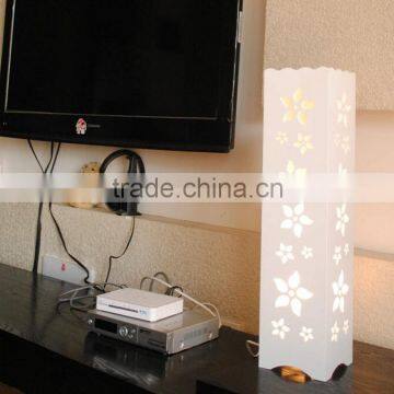 Carved Decorative LED Lamp small size pure white lamp light