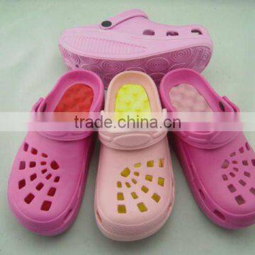 Colorful women's garden health clogs