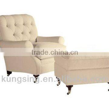 modern fabric sofa and ottoman set designs