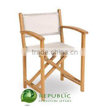 Manager Chair Batyline - Reclaimed Teak Garden Wood Furniture