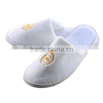 5 star hotel slippers with embroidery hotel logo