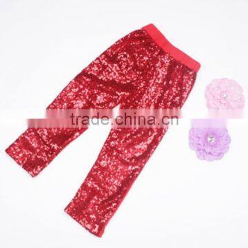 2016 Latest Leggings Pictures New Fashion Sequin Pants For kids