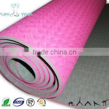 High Elasticity Anti-slip Custom Print Comfortable Tpe Yoga Mat
