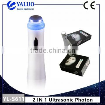 Ultrasonic Beauty Equipment galvanic photon ultrasonic ion facial massage