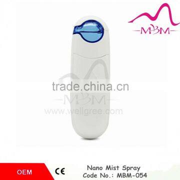 Discount price! Popular USB Rechargeable Nano Facial Steamer nano handy mist