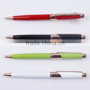 Metal Color Office School Market Promotion OEM Ball Pen With Customer's Logo