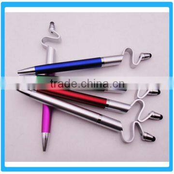 Universal Phone Accessories Multi-functional Touch Pen With Intergrated Phone Holder