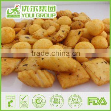 Chilli Flavor Rice Crackers and Coated Peanuts Mix 5a photo-4