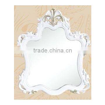 SJ-9180-1 ivory plastic bathroom mirror