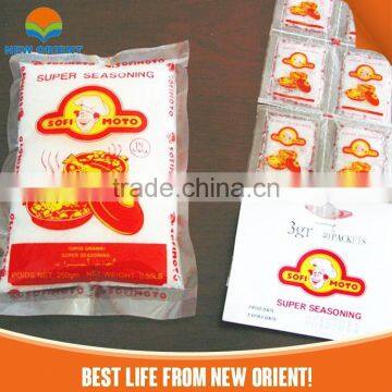 oem brand pure monosodium glutamate 99% purity chinese food seasoning MSG