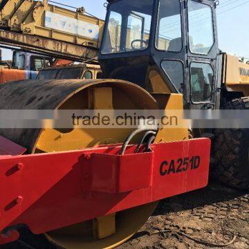 Used DYNAPAC CA251D Single Drum Road Roller /CA25D CA30D CC211 CC422 Compactor