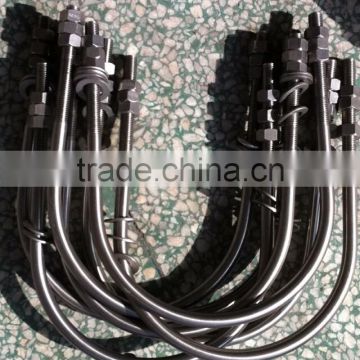 alloy 825 UNS N08825 EN 2.4858 u bolt dimensions alloy718/ GH4169