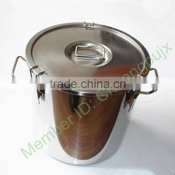 Food Grade 34Liter New Condition Stainless Steel 316Material Transporter Milk Bucket