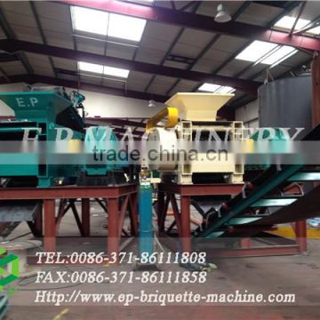 High quality 15-20ton/h complete coal briquettes production line for Ireland clients