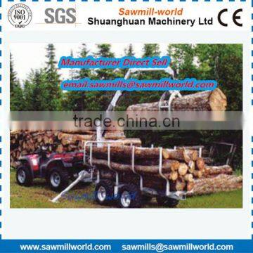 2015 Gasoline Engine Timber Trailer with Crane