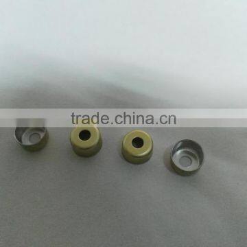 8mm Crimp Golden Aluminum Caps for Glass Cartridges photo-5