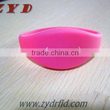 Access control UHF RFID silicone Wristbands