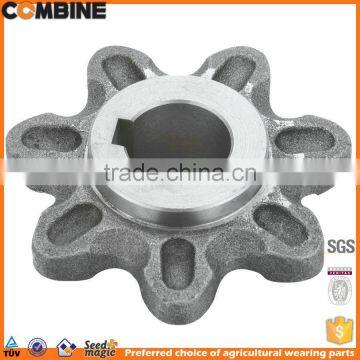 Casting roller chain sprocket 678856.3-674143.5/674406.2 for combine harvester