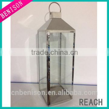 Simple & Elegant All Silver Wedding Color Ideas Lantern