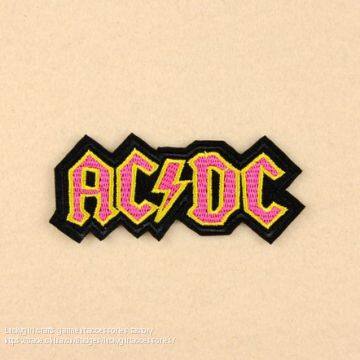 Custom Soft Attractive Price Embroidery Letter Badge for Women Dresses photo-4