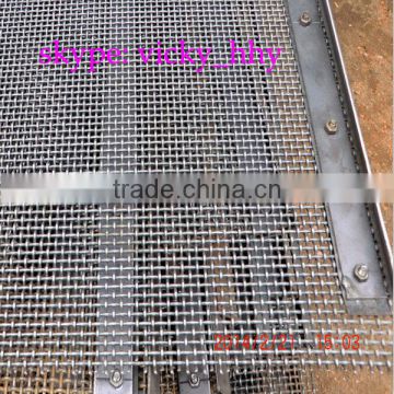 Endurable crimped vibrator screen wire mesh from factory