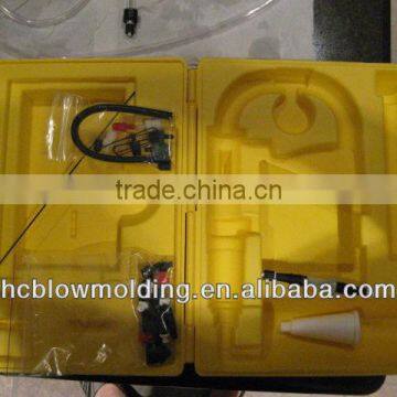 OEM blow molding plastic tool case car ratchet socket wrench plug kits/set